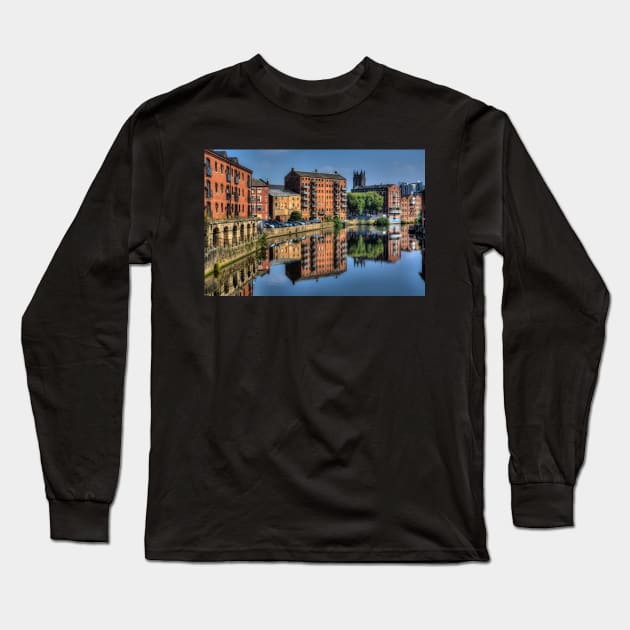 Leeds Riverscape Long Sleeve T-Shirt by axp7884